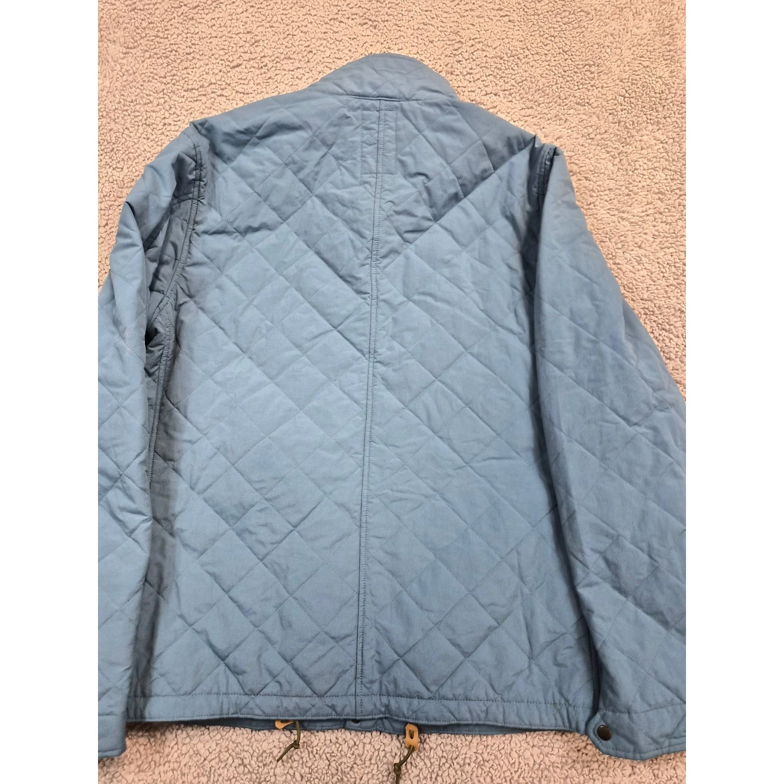 NWT Relwen Quilted Insulated Tanker Jacket Men's Size L Light Blue Color (1479) image 8
