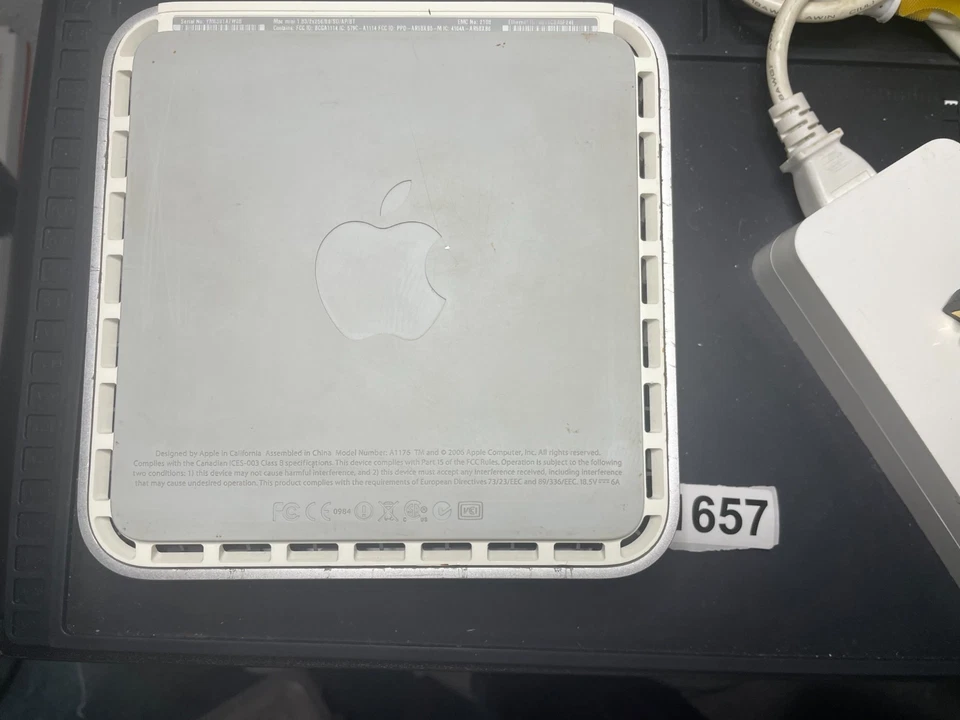 Apple Mac Mini 2006 Intel Core Duo @1.83GHz 2GB RAM 320GB HDD -OSX 10.6 - 1657 - Image 4 of 4