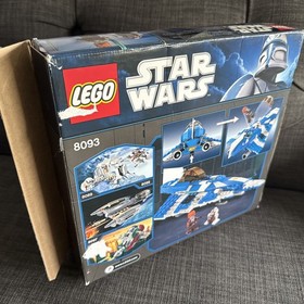 Lego Star Wars Plo Koon's Jedi Starfighter [Set 8093] Read Description NO FIGS