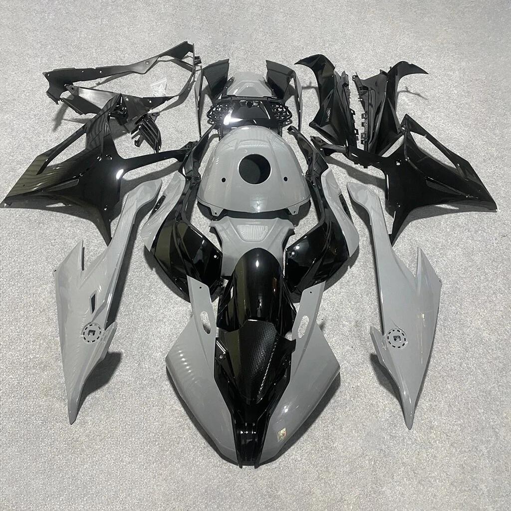 Black Grey ABS Injection Bodywork For BMW S1000RR 2019 2020 2021