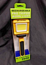 LuxPro XP2500 Rechargeable Pro Tripod Work Light - 2500 Lumens