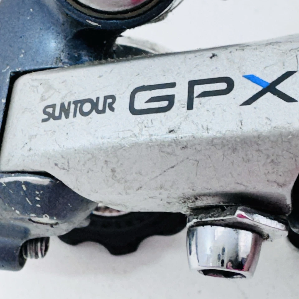 De colección Suntour GPX Desviador Trasero Accushift Jaula Corta Azul Bicicleta de Carrera 1980 A54 Foto 2 de 4