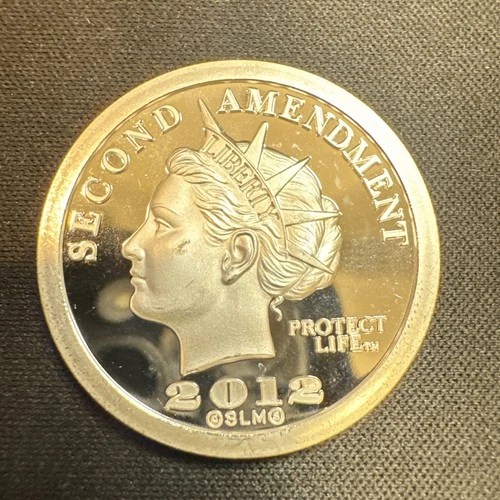 2012 Buds Guns Shop Ruger Norfed  Bullion .999 Silver 1/2 Oz Art Coin