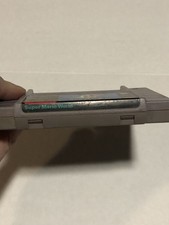Vintage Super Nintendo Super Mario World SNES Game Cartridge tested Working!