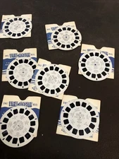 Vintage View Master Slide Picture Reels Lot Of 7 Parks Yellowstone And More