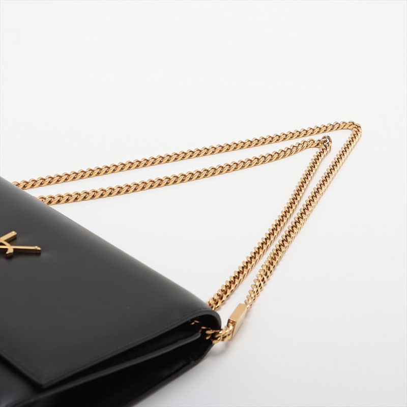 YVES SAINT LAURENT Borsa a tracolla Kate in pelle nera WS15630