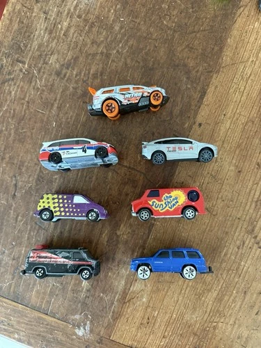 Hot Wheels Baja Breaker Van A-Team, Sun Shine  Vintage, Tesla And More