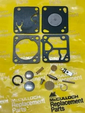 NOS OEM McCulloch MDC Carburetor Rebuild Kit PN 216727  (B 78)
