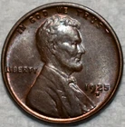 Uncirculated 1925-D Lincoln Cent, Fully Lustrous & Sharply Struck.