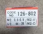 Mitutoyo Gauge Inserts - Model 126-802