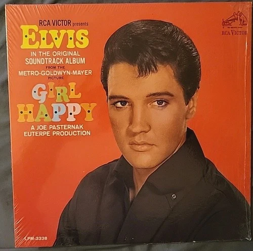 Elvis Presley Girl Happy Original RCA Victor LPM-3338 Mono Recording 1965