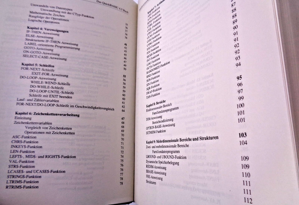 IBM PC -- DAS QUICK BASIC 4.5 BUCH (SYBEX - BUCH) #1DE - Bild 3 von 4