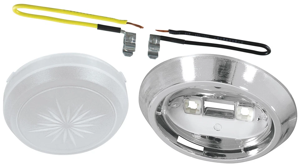 RestoParts Complete Dome Light Kit 1969-77 GTO Grand Prix Chevelle 442 Skylark  - Image 2 of 4