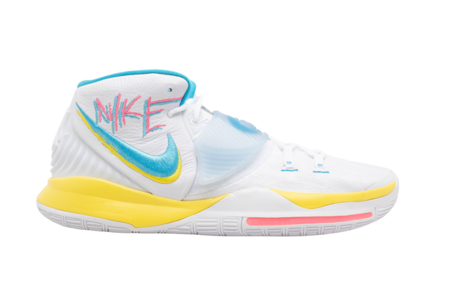 Size 11.5 - Nike Kyrie 6 Neon Graffiti 