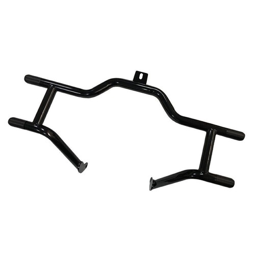 Gloss Black Front Engine Guard Crash Bar Fit For 09-24 Harley Road Street Glides - Picture 10 of 11