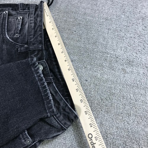 KSUBI Jeans Womens 25 Pointer Diablo Black  High Rise Tapered Leg Ankle nb364 - Bild 5 von 9