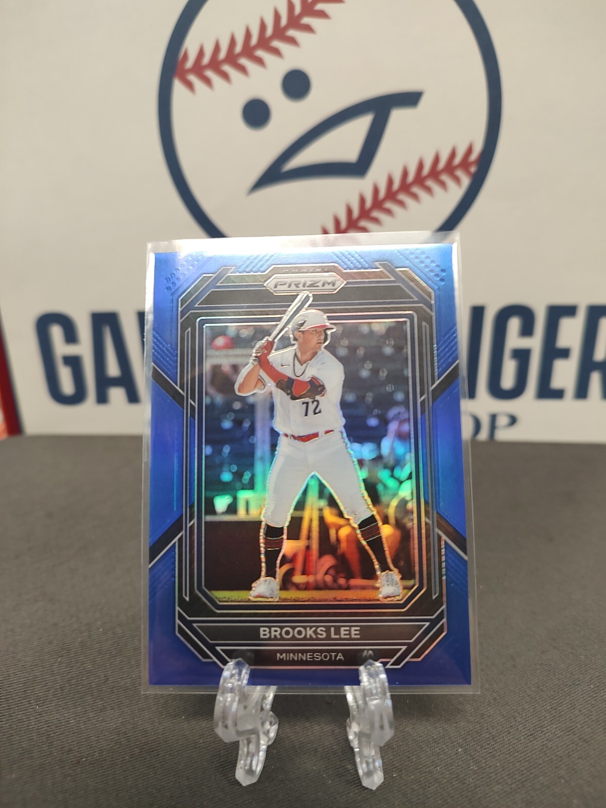 2023 Panini Prizm Baseball, BROOKS LEE, BLUE PRIZM/RC, #65/149