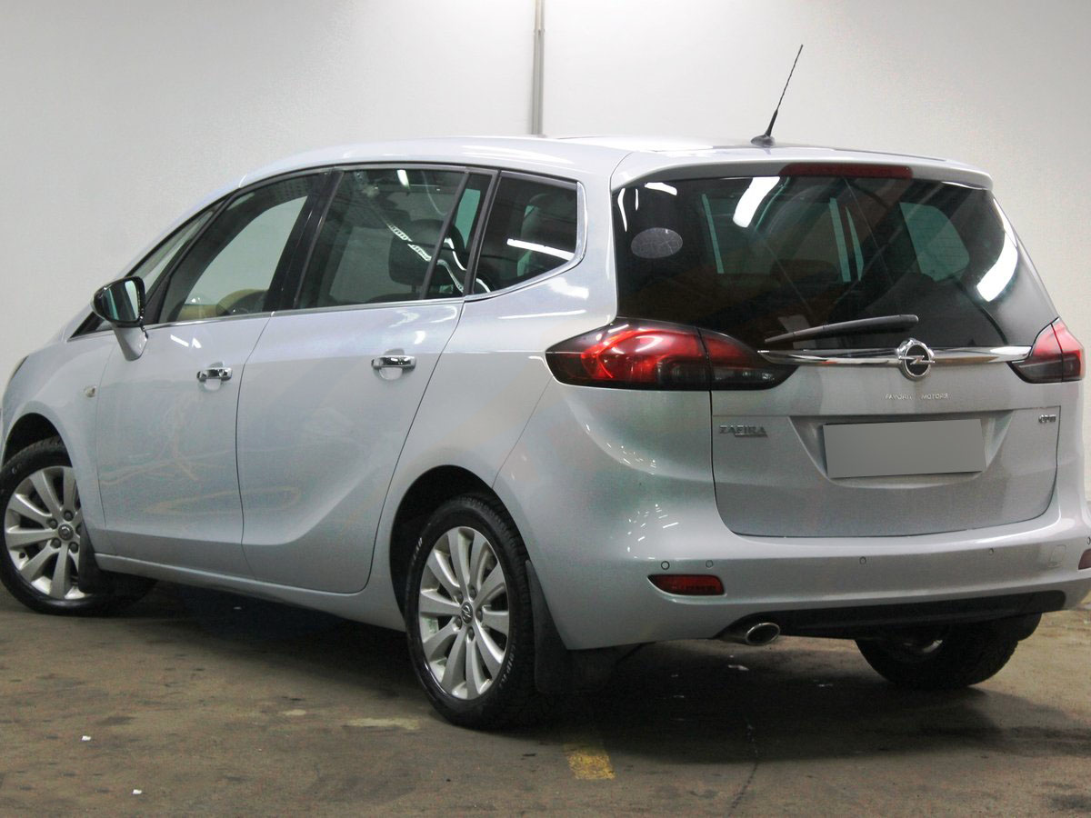 Vauxhall Zafira Tourer mk3 van 12up REAR set Wind Deflectors TINTED