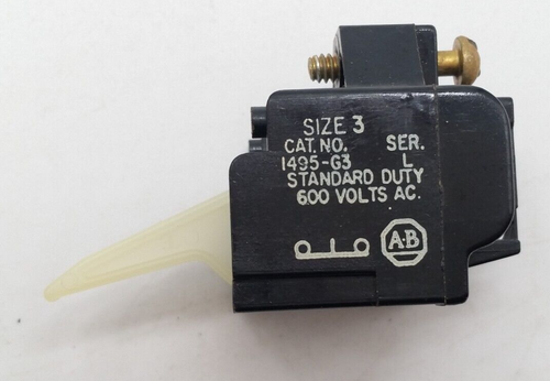 Allen-Bradley 1495-G3 Ser. L Auxiliary Contact - Picture 3 of 4