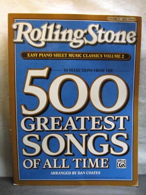 Rolling Stone Easy Piano Sheet Music Classics, Vol 2: 34 Selections