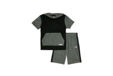 Size 4 Hind Boys Short Sleeve Hoodie And Shorts 2 Piece Active Set