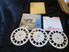 A676 New York World's Fair 64-65 Transportation Area view-master 3 Reels Packet