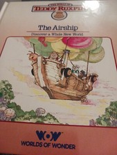 Vintage 1985 Teddy Ruxpin Hardback "The Airship" Worlds of Wonder BOOK ONLY