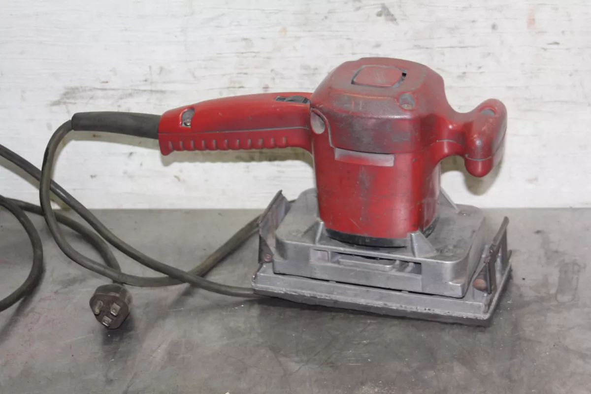 Half sheet on sale orbital sander