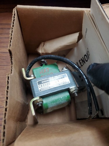 GE CR9500A101A4A PULL TYPE 460VAC COIL 1" STROKE INDUSTRIAL SOLENOID (TA51MS) - Picture 2 of 3