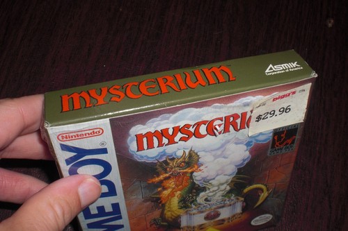 Nintendo Game Boy Mysterium 1991 Game CIB Complete Box Manual Cart H SEAM SEALED - Picture 18 of 19