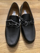 NEW Steve Madden Men's P-QUARL Casual Loafers Dress Shoes Black Size 10.5