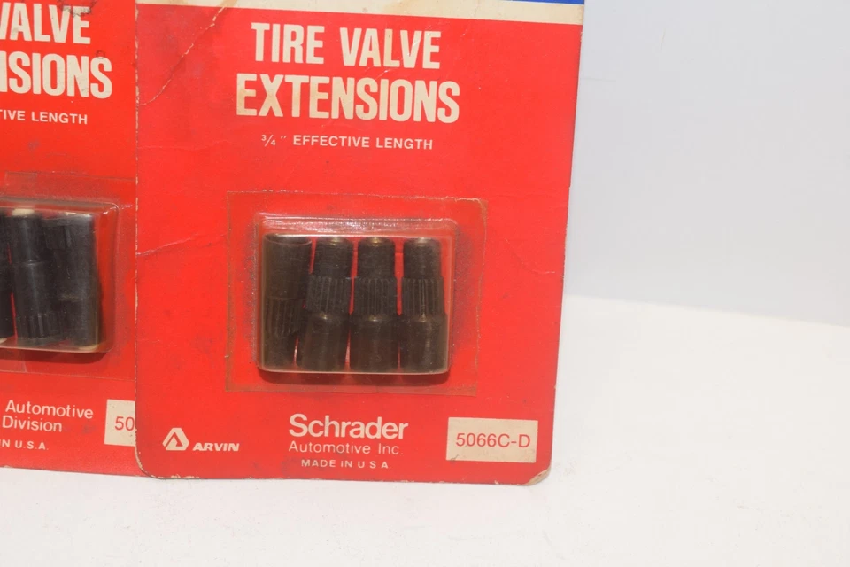 2x Packs of 4 Schrader 3/4" Tire Valve Extensions - C87 - Image 2 of 3
