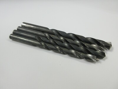 BLACK OXIDE HSS DRILL BITS, 25/32'', 11/32'', 9/32'', 5/16'', VARIOUS LENGTHS