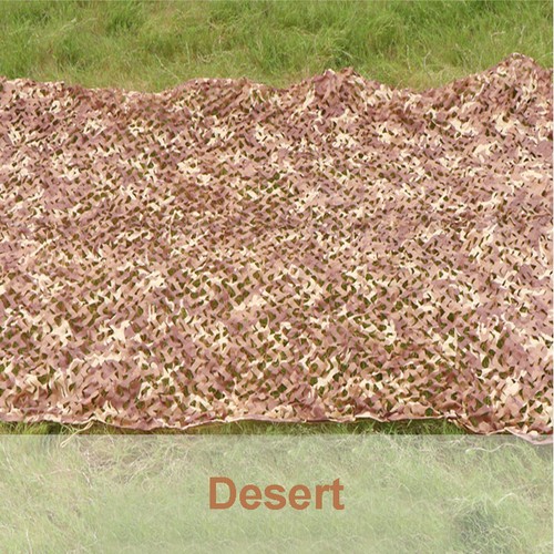Camouflage Camo Net Netting Jungle Camping Military Hunting Woodland Leaves Tent - Picture 11 of 12