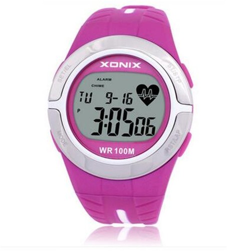 Xonix Mens Heart Rate Watch WR100M Multi function Sports calories watch unisex - Picture 6 of 9
