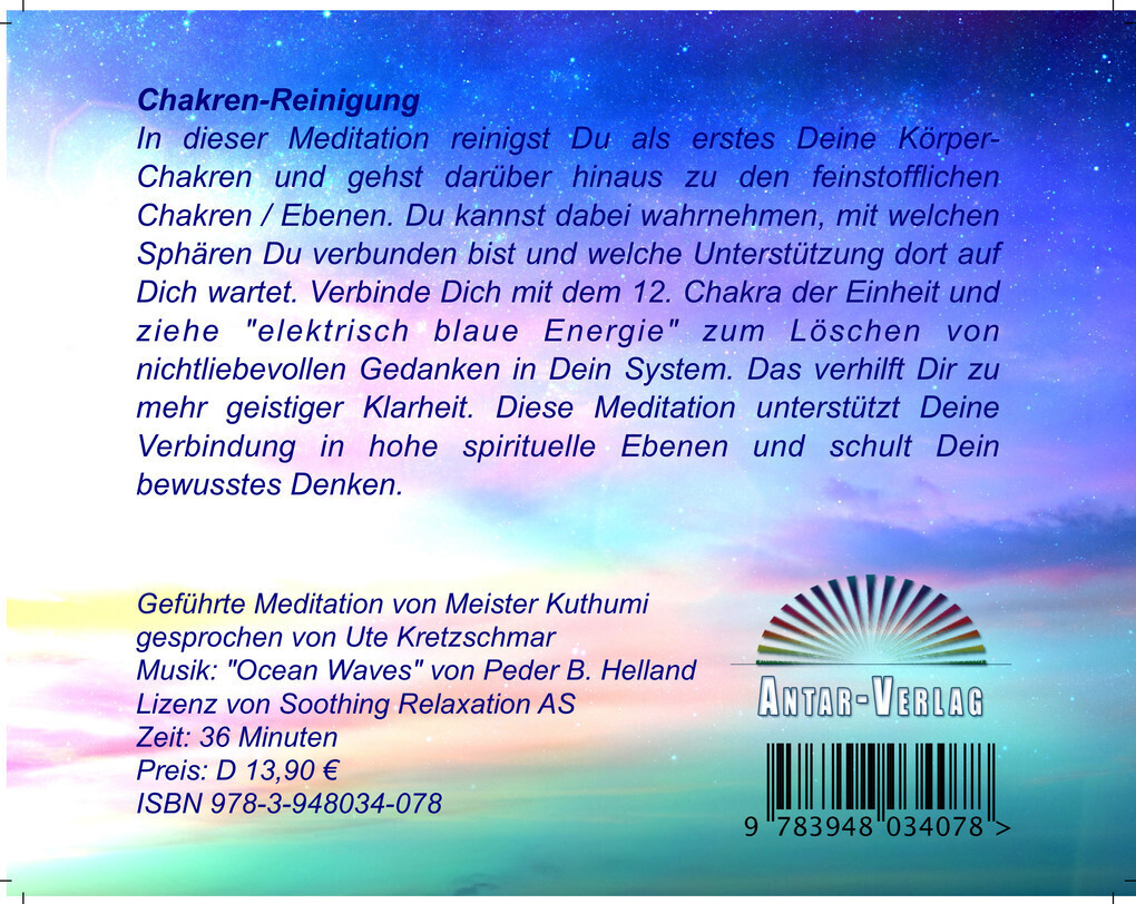 Thumbnail - Chakren-reinigung | Ute Kretzschmar | Deutsch