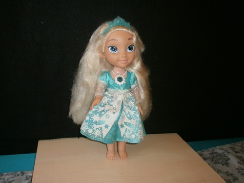Jakks Pacific Puppe Elsa Die Eiskönigin Disney ca 35 cm singende+leuchtnde  Elsa - Bild 1 von 10