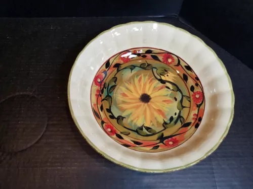 Certified International SUNFLOWER Large Serving Bowl Margaret Le Van Designs 