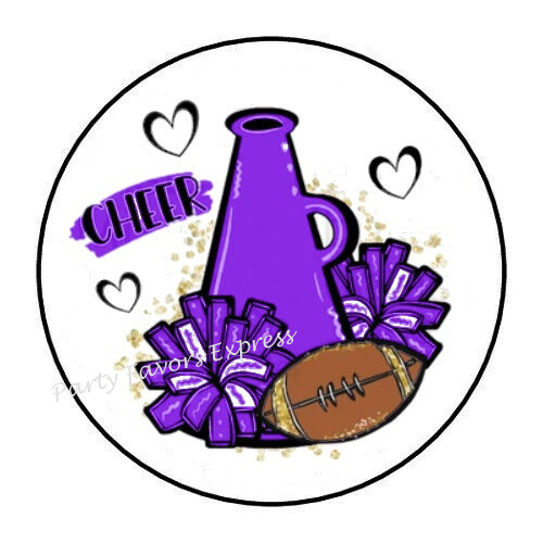 Purple Cheer Megaphone