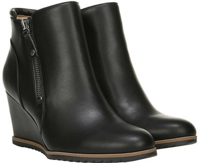 soul naturalizer haley wedge bootie grey