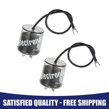 Electronic LED Turn Signal Flasher Relay w/ Ground Wire Car Universal Item of 2