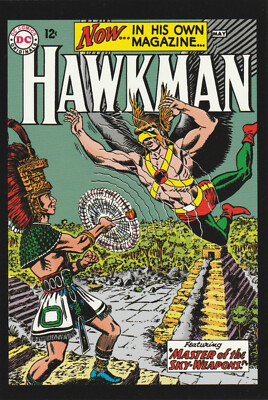   HAWKMAN #01, DC Comics COMIC-POSTKARTE NEU *Superhelden