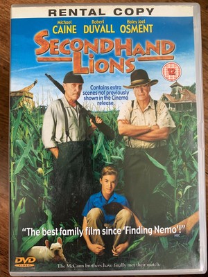 Secondhand Lions DVD 2003 Family Movie with Michael Caine ...