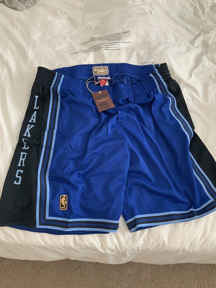 Mitchell and Ness Brand-new Lakers swing men shorts royal