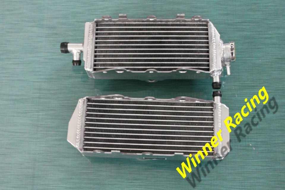 For Suzuki RM125 E28 Model M 1989-1991 2-Strock Aluminum Radiator Left + Right - Image 3 of 4