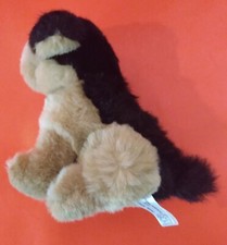 Plush Black  Tan German Shepherd Puppy Dog
