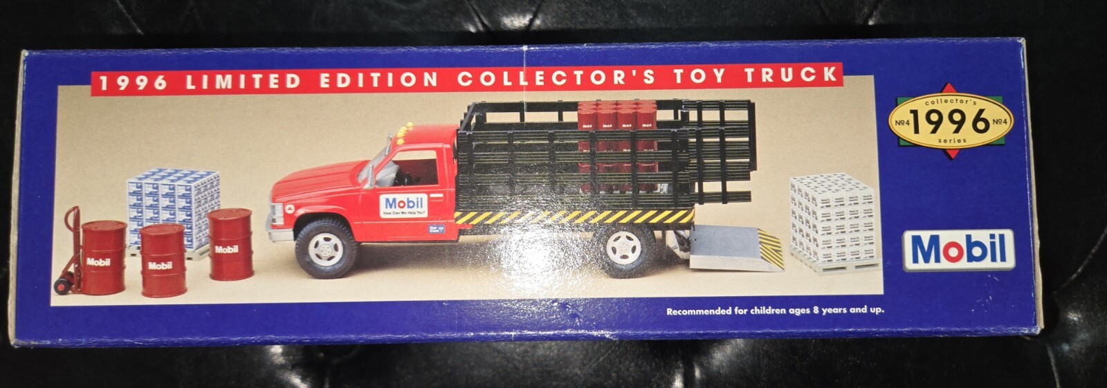 1996 Mobil Limited Edition Collectors Toy Truck 1:24 Scale with Lights/Sound NEW