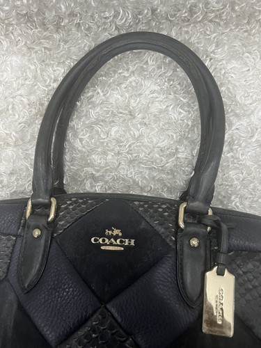 Coach Leder & Wildleder Patchwork EMPIRE Tragetasche - Bild 11 von 17