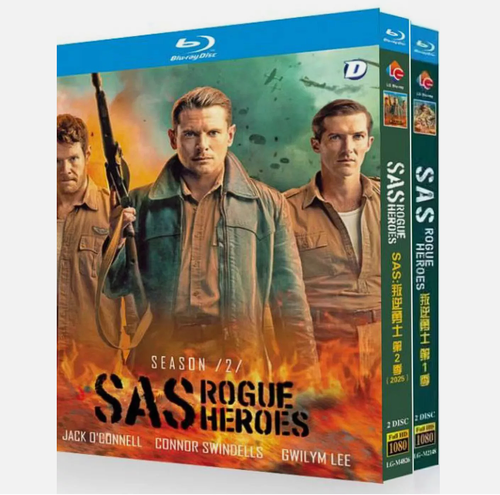SAS: Rogue Heroes Season 1-2 (2025) BD TV Series Film 4-Disc All Region Box Set - Picture 3 of 4