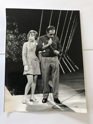 GEORGETTE LEMAIRE und GUY LUX - ORIGINAL PRESSEFOTO 18x24cm